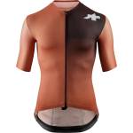 ASSOS Мъжка фланелка с къс ръкав за колоездене ASSOS Equipe RS Jersey S11 Cycling jersey - Rusty Brown - размер XL (056-3005-0515)