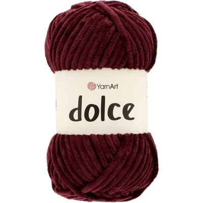 YarnArt Dolce 780 hnedo bordová