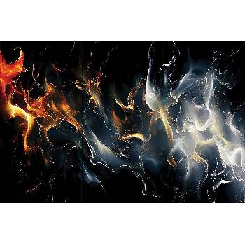 Стенен панел от bamboo charcoal i Модел: 4053 i С непрекъсната шарка i uv ЛАК