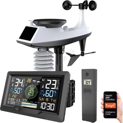Solight TE91WiFi - Професионална метеостанция с цветен LCD, Wi-Fi Tuya (SL1573)