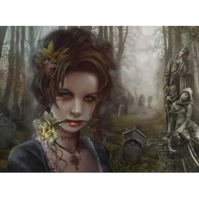 Grafika - Puzzle Ortega: The Graveyard - 2 000 piese