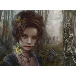 Grafika Art Puzzle - Puzzle Ortega: The Graveyard - 2 000 piese