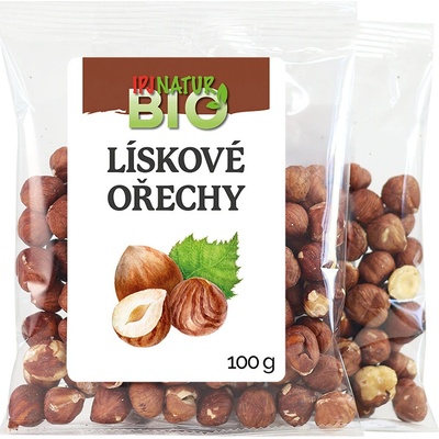 IPJ NATUR Lískové ořechy BIO 100 g
