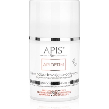 APIS NATURAL COSMETICS Apiderm нощен регенериращ крем с подхранващ ефект 50ml