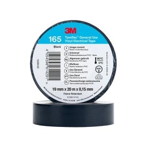 3M Изолирбанд Temflex 19мм х 20м черен