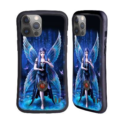 Odolný zadní obal pro mobil Apple iPhone 14 PRO MAX - HEAD CASE - Anne Stokes - Motýlí křídla lesní žena (Hybridní kryt, obal, pouzdro na mobil Apple iPhone 14 PRO MAX - Fantasy Anne Stokes - Motýlí ž