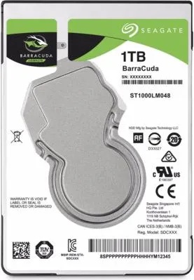 Seagate BarraCuda 2.5 1TB 5400rpm 128MB SATA3 (ST1000LM048)