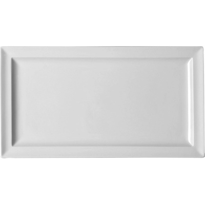 Secret de Gourmet Klasický Gourmet obdélníkový plochý talíř 38x21 cm
