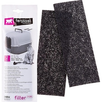 Ferplast uhlíkový filter do mačacích WC L135