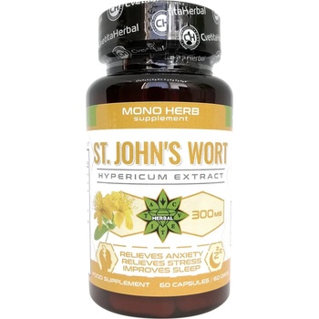 Cvetita Herbal St. John's Wort, 300 mg, 60 капсули, Cvetita Herbal
