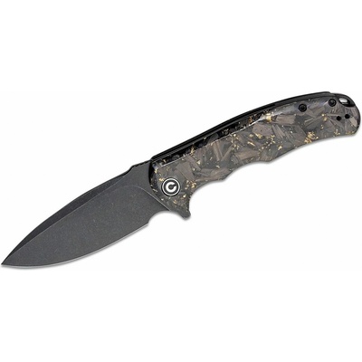 CIVIVI Praxis Black-Golden CF/Black Stonewashed 9Cr18MoV C803J