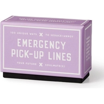 Emergency Pick-up Lines Card Set