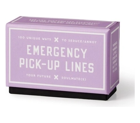 Emergency Pick-up Lines Card Set