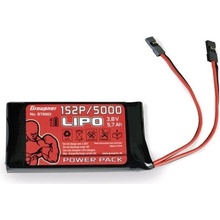 Graupner Vysílačový pack LiPo 1S2P/5000 3,8V TX 21Wh