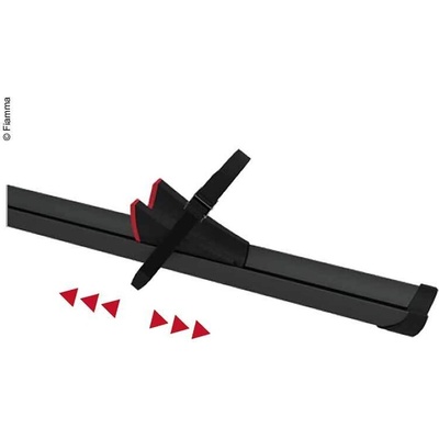 Fiamma Релса Premium Bicycle Rail 128 см, черен (441193)
