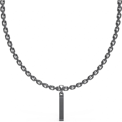 Guess Štýlový oceľový náhrdelník X plate JUXN03001JWGMT/U