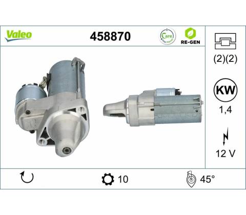 Štartér VALEO 458870