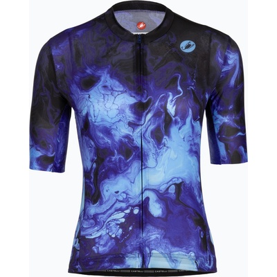 Castelli Cosmic Vortex jersey Multicolor/ Violet blue
