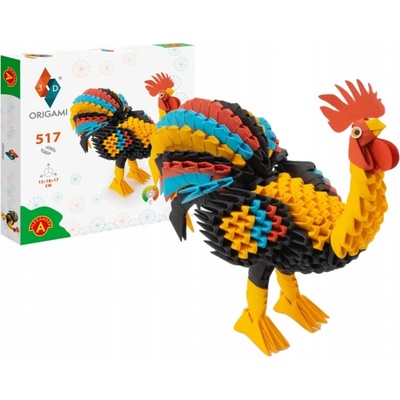 PEXI Origami 3D Kohout – Zboží Dáma