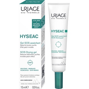 Uriage Hyseac Подсушаващ гел за несъвършенства, 15 ml