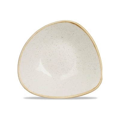 Churchill 1795 Stonecast Barley white 23,5 cm miska ve tvaru trojúhelníku