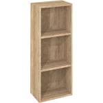 SAPHO Espace - Отворен шкаф с рафтове 35x94x22 см, дъб „Алабама ESC170-2222 (ESC170-2222)