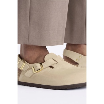 Birkenstock Чехли от набук Birkenstock Tokio в бежово 1029496 (1029496)