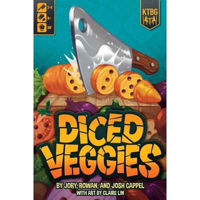 Kids Table Board Gaming Diced Veggies