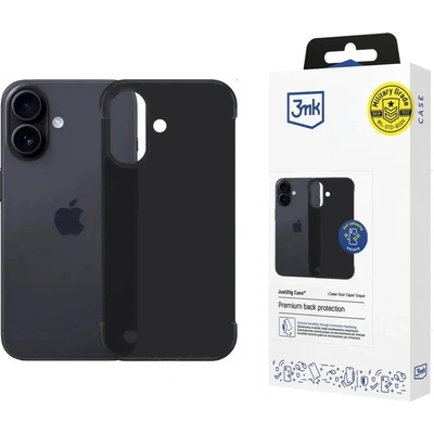 3mk Protection 3mk Just20g Matt Case за Apple iPhone 16 - черен мат (5903108609920)