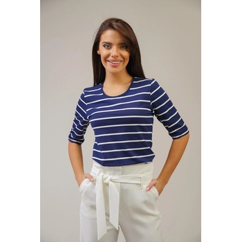 Image 1 of Radek's Collection Дамска свежа блуза на райе 82122-460