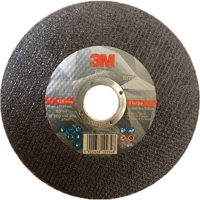 3M Silver Rezný kotúč 125 x 1 x 22,23 mm 51790