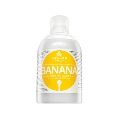 Kallos Banana Shampoo posiľujúci šampón na vlasy multivitamín 1000 ml