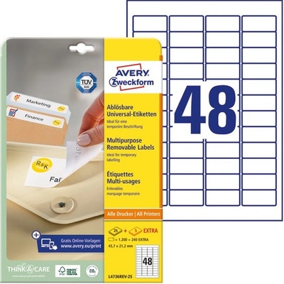 AVERY L4736REV-25