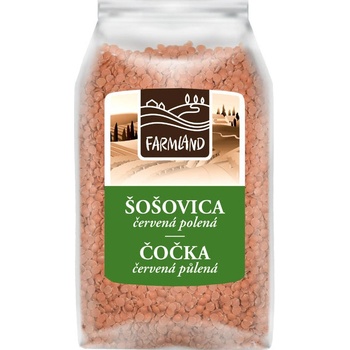 FarmLand Čočka červená půlená 0,5 kg