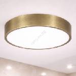 Brilagi - LED таванно осветително тяло за баня POOL LED/36W/230V Ø 40 см IP54 месинг (BG3894)