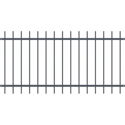 Kovové plotové pole PLP70 š. 2500 x v. 1000 mm