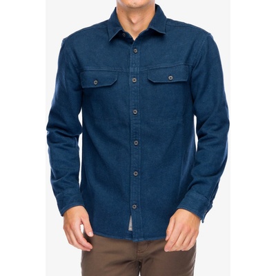 Royal Robbins turistická košeľa dlhý rukáv Clouds rest hemp deep blue