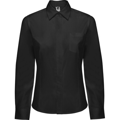 Roly Дамска риза Sofia в черен цвят, подходяща за сервитьори (CM51610)