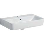 Geberit Selnova Compact - Умивалник 60x37 см, с преливник, отвор за смесител, бял 501.511. 00.7 (501.511.00.7)