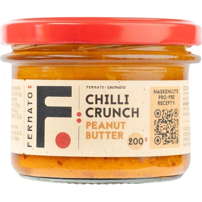 FERMATO Chilli crunch Arašidové maslo 1 x 200 g
