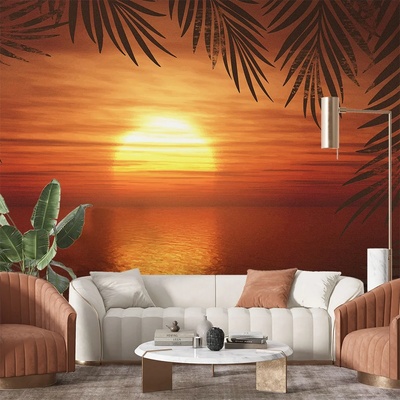 Art gift Фототапет огнен залез