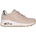 Skechers Дамски маратонки Skechers UNO Stand On Air Trainers Womens - Nude/Metallic
