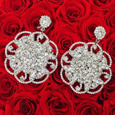 GIULIETT FIORELLA CZECH CRYSTAL SILVER 135445