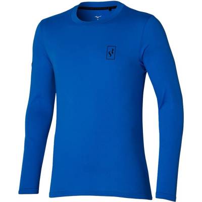 Mizuno Long Sleeve Shirt SR(U) Peace Blue Melange