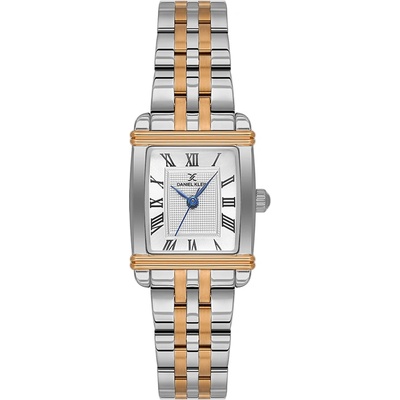 Daniel Klein DK. 1.14115-6 - Дамски часовник, Premium, Кварцов, 21x29mm, 3 ATM, Розово злато