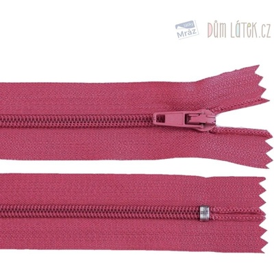 Zip Spiral 6mm Indivisible 20cm svetelné cyklamenový