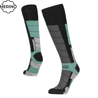 Gravity Nico black/mint dámské zimní podkolenky - EU 36-39,5