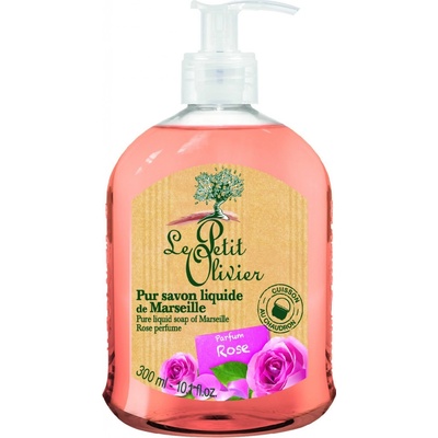 Le Petit Olivier tekuté mýdlo Růže 300 ml