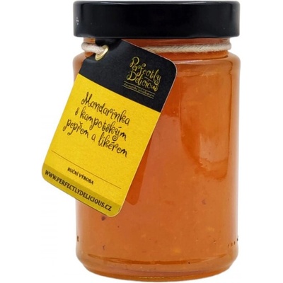 Perfectly Delicious Mandarinka s kampotským pepřem a citrusovým likérem 310g