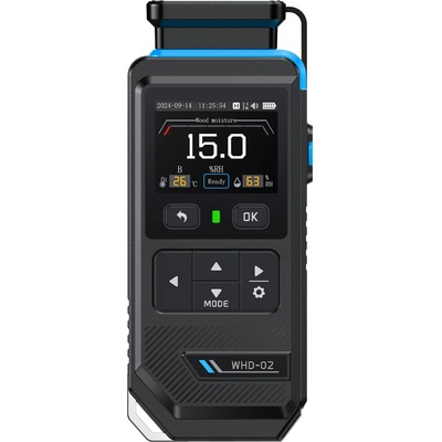 Fnirsi Цифров хигрометър за дърво fnirsi whd-02 с накрайници (whd-02)